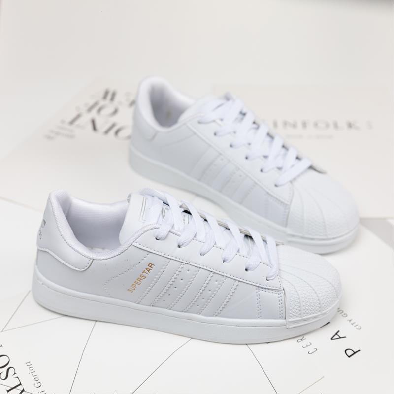 Unisex ผู้หญิงและผู้ชาย Adidas_stan_smith_skateboard ผู้ชาย Clover ผ้าใบผู้หญิงวิ่งลื่น Lightweig C