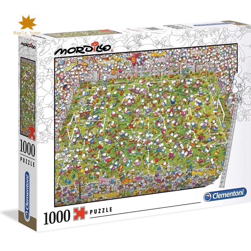 hot ♞พร้อมส่ง-จิ๊กซอว์ Modillo แบรนด์ Clementoni jigsaw puzzle 1000 ชิ้น