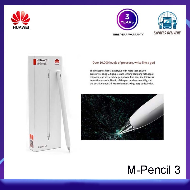 Huawei ปากกาสไตลัส M-Pencil 3 Stylus NearLink ความล่าช้าต่ํามาก สําหรับ HUAWEI Matepad Pro Matepad Air Matepad Series Matepad Paper