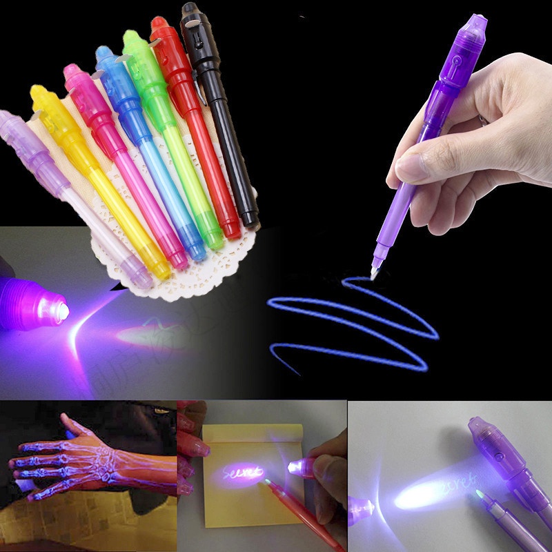 ปากกาตรวจสอบธนบัตร อเนกประสงค์ มีไฟ LED