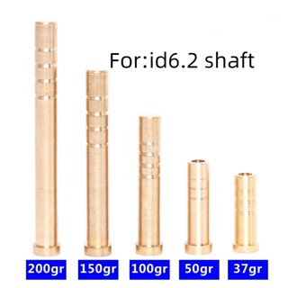 เพลาลูกศรคาร์บอนไฟเบอร์ ทองแดง เส้นผ่าศูนย์กลาง 6.2 มม. คุณภ…