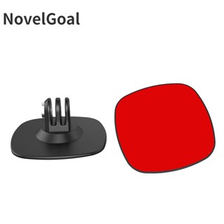 Novelgoal ฐานยึดกล้องติดหมวกกันน็อค แบบยืดหยุ่น สําหรับ Inst…