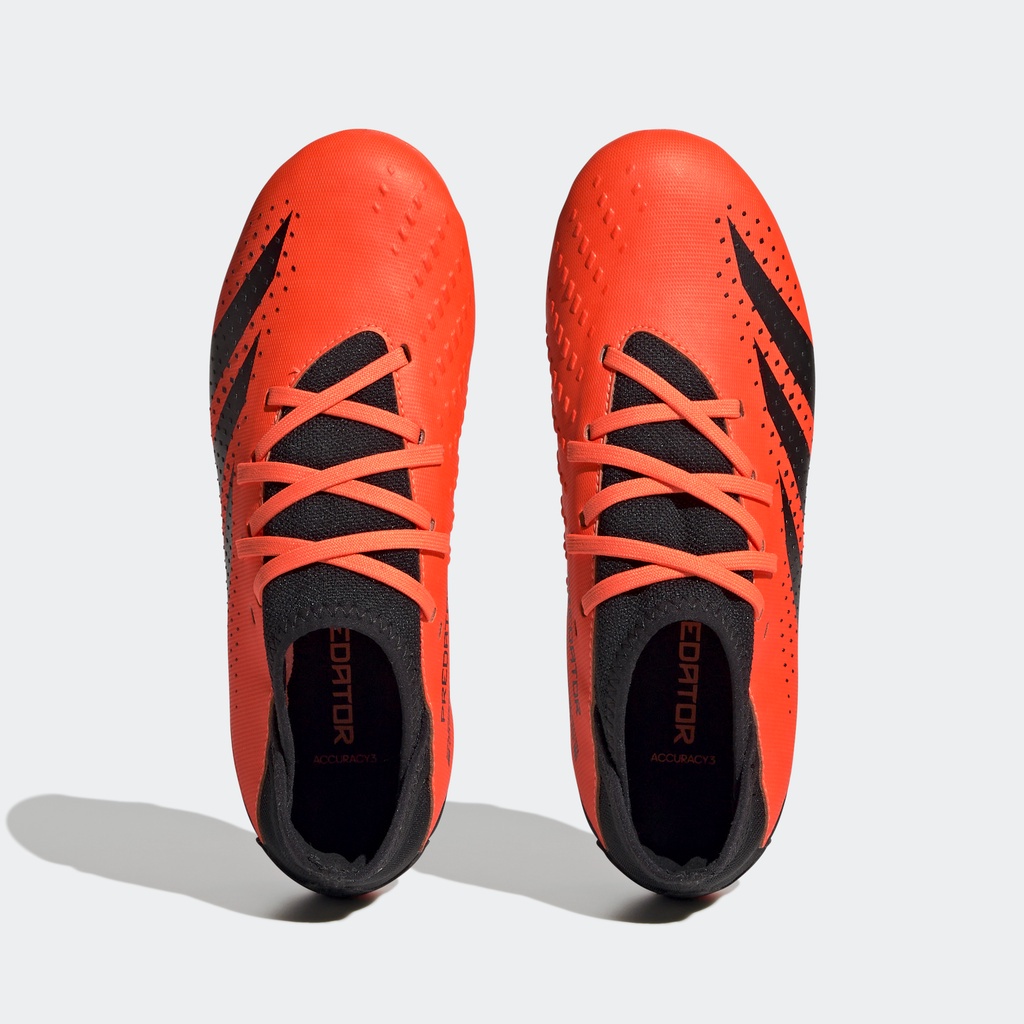 adidas FOOTBALL/SOCCER Predator Accuracy.3 Firm Ground Boots Kids Unisex Orange GW4608 กีฬา