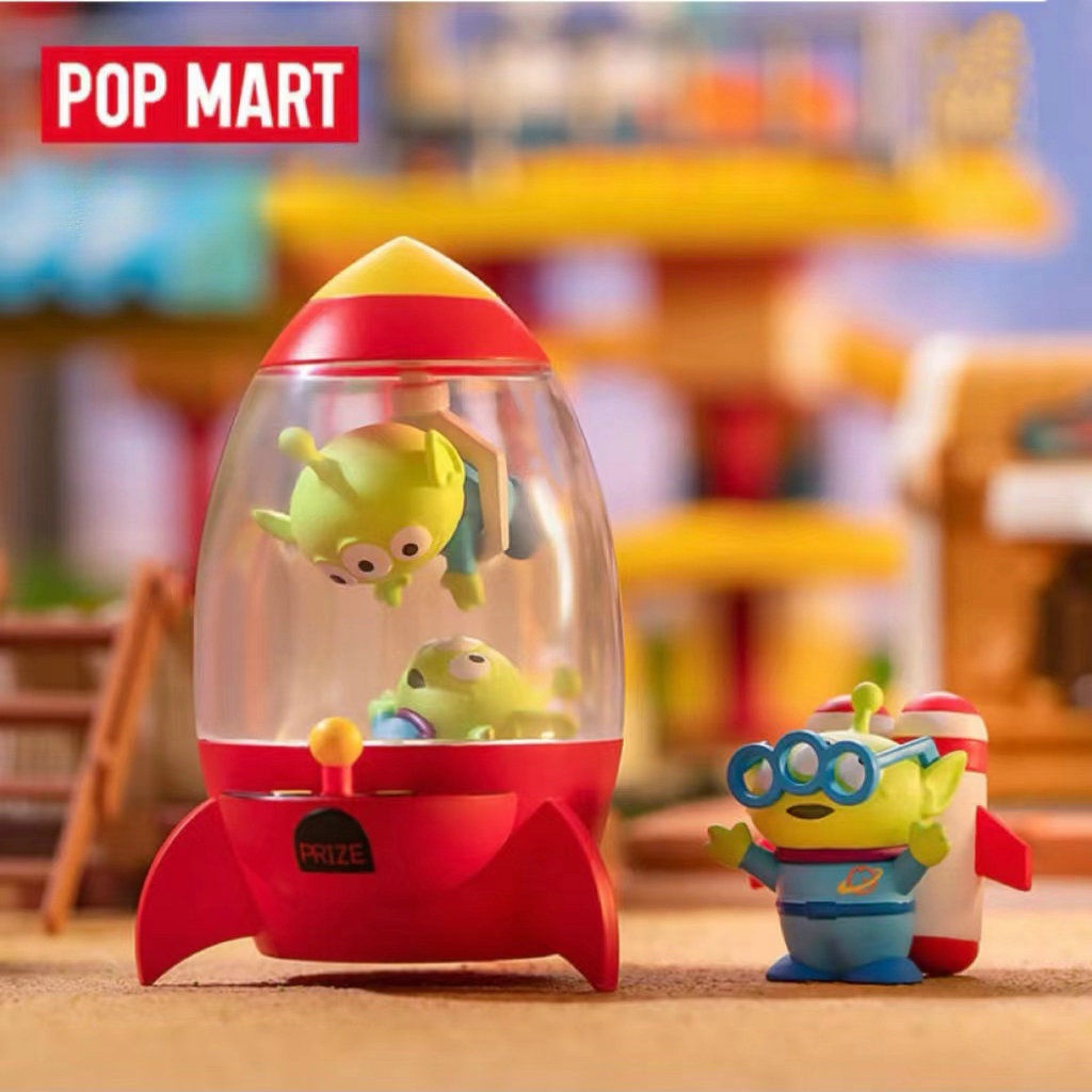 [ของแท้] 52toys  Disney Pixar Three-Eyed Alien Days Series Blind Box ของเล่นสําหรับเด็ก ตุ๊กตาฟิกเกอร์ Trend Play Surprise Gift Fashionable Toy
