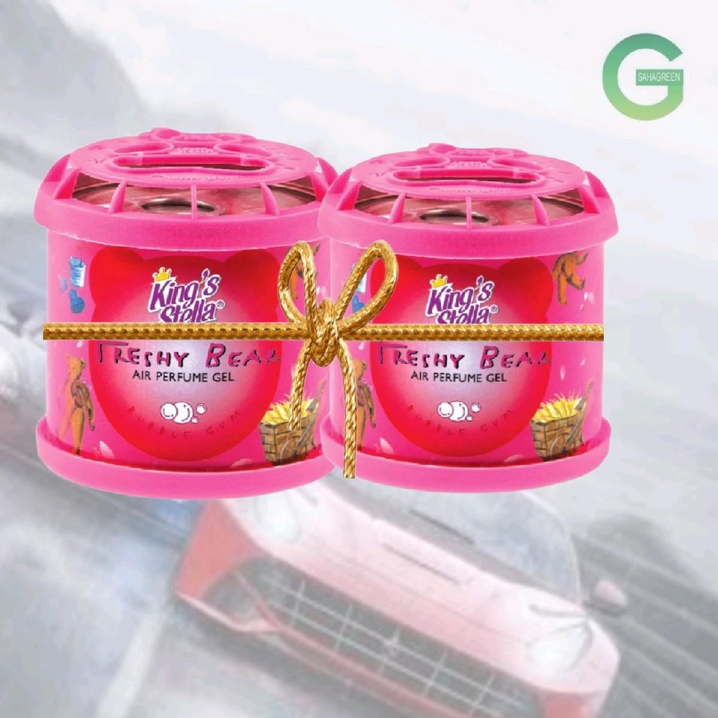 น้ำหอม หมีซิ่ง แพ็ค2 คิงส์สเตร่า น้ำหอมติดรถยนต์