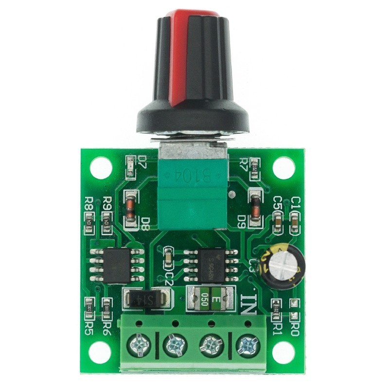 🇹🇭🇱🇷โมดูลควบคุมความเร็วมอเตอร์ Dc 1.8V 3V 5V 6V 12V 2A PWM PWM 0~100% ปรับได้