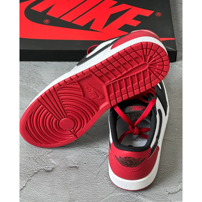 Nike Air Jordan 1 Low OG " Black Toe " ของแท้ 100% รองเท้า new