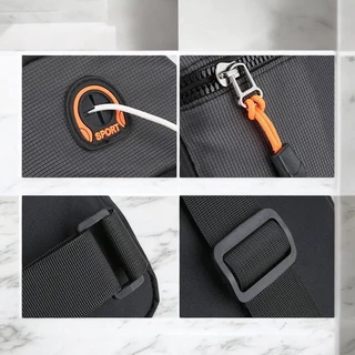 YXIN, สินค้าพร้อมส่ง กระเป๋าคาดอกผู้ชาย-รูปแบบหลายชั้น กระเป๋าสะพายหลังกันน้ำ กระเป๋าแฟชั่นทรงสุดเท่ห์ ราคาสุดประหยัด