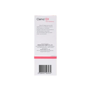 Clena Ex Anti Melasma Cream 15g คลีน่า อีเอ็กซ์ ครีมลดฝ้า กระ จุดด่างดำ