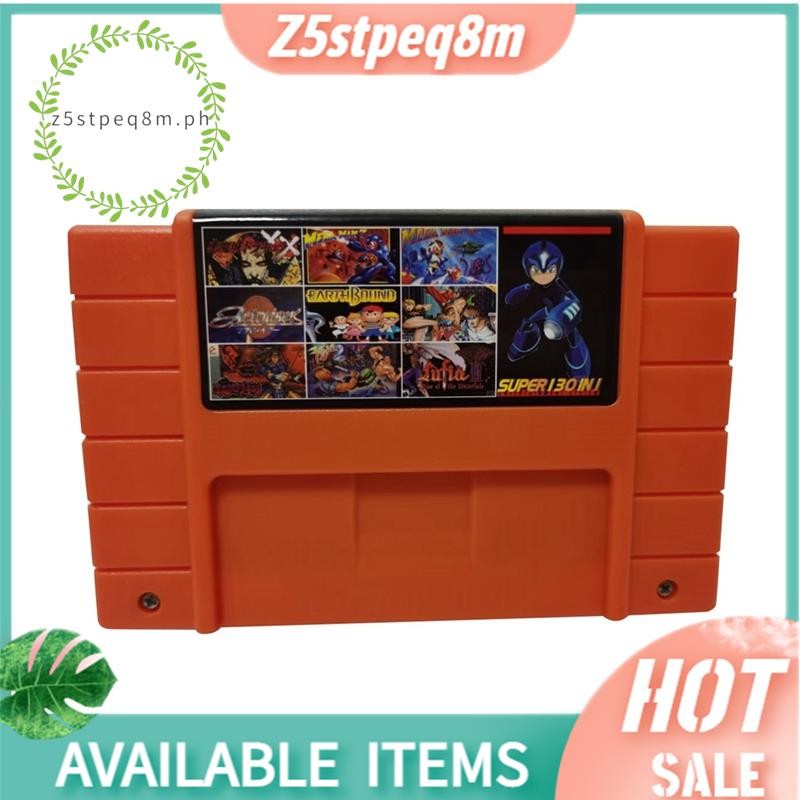 การ์ดเกมตลับเกม Super 130 in 1 พร้อมฟังก์ชันบันทึกสําหรับ SNES