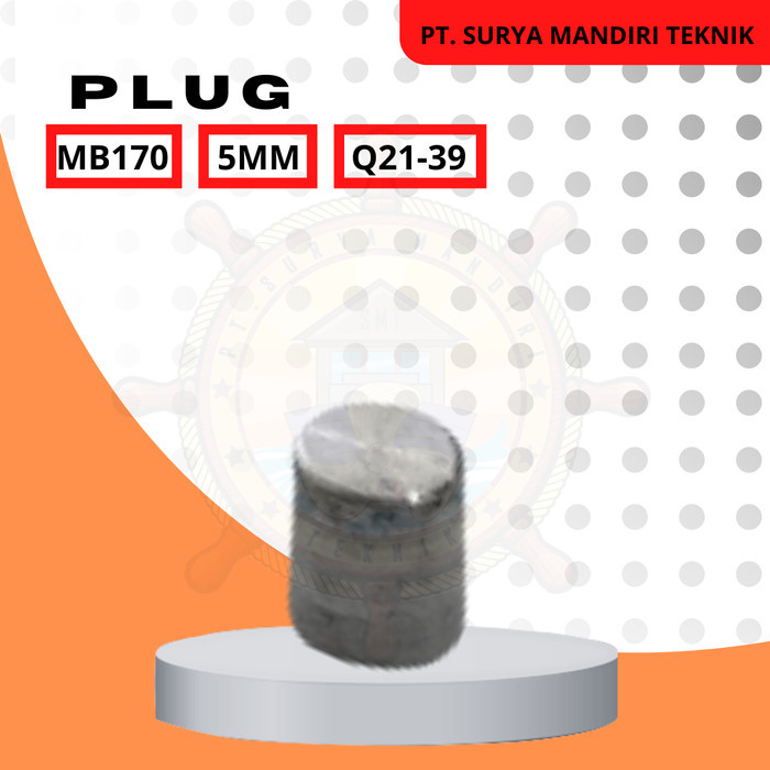 PLUG MB170 5MM Q21-39 / 7MM Q21-14 / 10MM Q21-38