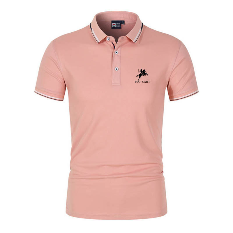 ฤดูร้อนผู้ชายธุรกิจเสื้อโปโลแขนสั้น Man Tops แฟชั่น M-4Xl 0073