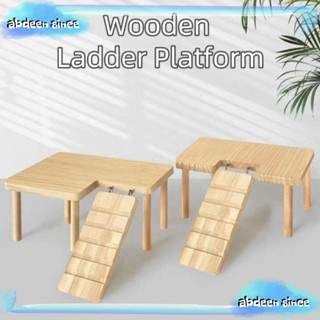 บันไดไม้ ABDEENSINCE หนูแฮมสเตอร์ ติดตั้งง่าย กระดานกระโดด บ…