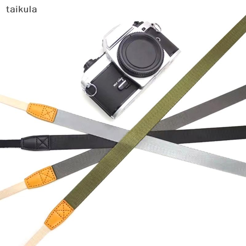 QwQ Multi-Function Nylone เชือกกล้องเข็มขัดปรับทนทาน SLR กล้องเชือกคอแขวนสายคล้องกล้องเชือกกล้อง tai