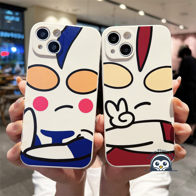 การ์ตูน Superman สีขาวสําหรับ Samsung Galaxy A91 A81 F52 M52 M33 M31 M14 J7 Prime J6 J4 + J5 Pro S8 