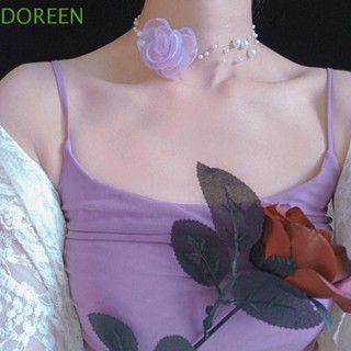 Doreen สร้อยคอมุก บุคลิกภาพใหม่ ผู้หญิง แต่งงาน จี้ลูกปัด เครื่องประดับแฟชั่น