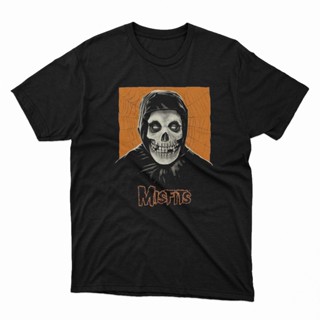 [COD]Misfits เสื้อยืด สีส้มS-5XL