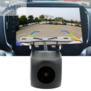 ⚡NEW 9⚡Black Metal Car Fisheye Silver Lens Front Camera Wide Viewing Angle and Reliable