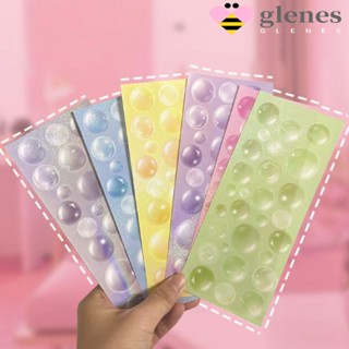 Glenes สติกเกอร์เลเซอร์ ลายจุด Guka หลากสี แฮนด์เมด DIY สําหรับตกแต่งของขวัญวันเกิด