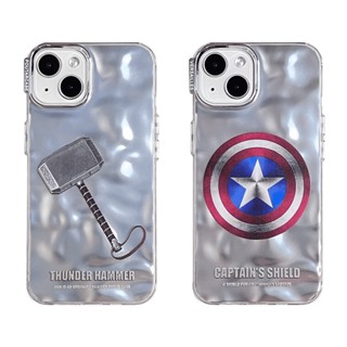 เคสโทรศัพท์มือถือ กันกระแทก ลายกัปตันอเมริกา แฟชั่น สําหรับ iPhone 14Pro 13 12 11 Pro Max