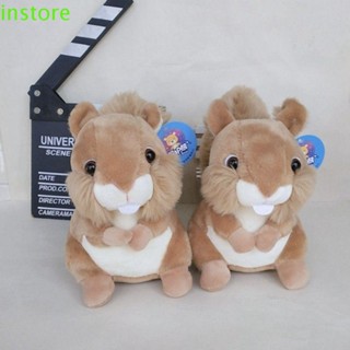 Instore ของเล่นตุ๊กตากระรอกน่ารัก ของขวัญวันเกิด สําหรับตกแต่งบ้าน โซฟา หนูแฮมสเตอร์