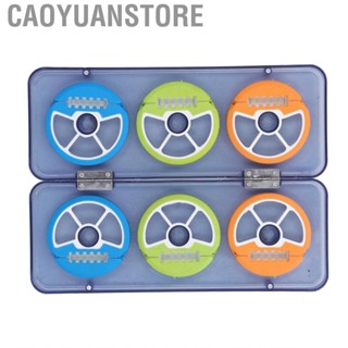 Caoyuanstore Fishing Line Storage Holders Foam Spools Case Reusable for Hooks Leads