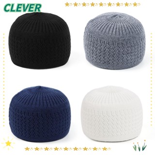 Clever หมวกมุสลิม หมวกถัก หมวกผู้ชาย หมวกสวดมนต์ หมวกมัสยิด