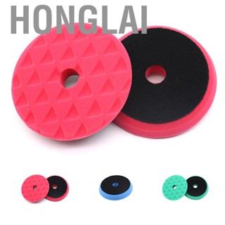 Honglai Car Polishing Pad Polisher Machine Waxing Buffing Cleaning Drill Adapter Triangle Sponge Disk