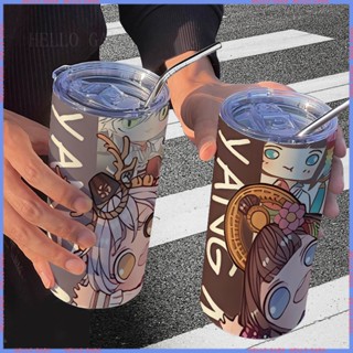 🥤Animation Peripheral Limited 🥤Thermos Cup🥤Onmyoji Q Version กระติกน้ําร้อนสเตนเลส คุณภาพสูง สําหรับออฟฟิศ