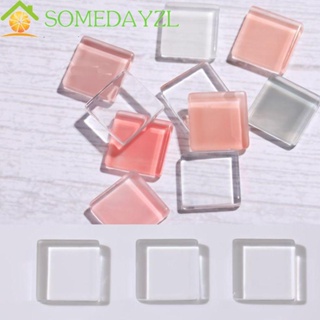 Somedayzl สีทาเล็บอะคริลิคใส รูปหัวใจ ทนทาน DIY