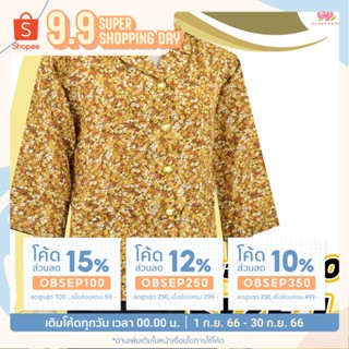 size L เสื้อคนแก่แขนสามส่วน BN1011 เสื้อผู้ใหญ่ เสื้อผู้สูงอายุ เสื้อคนแก่ เสื้อคุณแม่ - KLACES