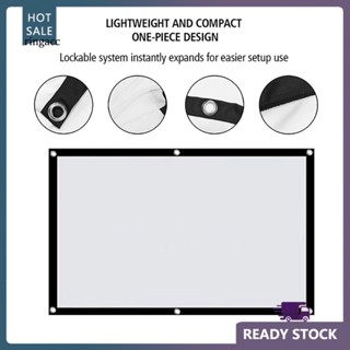 โปรเจคเตอร์หน้าจอ RGA 60 72 84 100 120 นิ้ว แบบพับได้ สําหรับโฮมเธียเตอร์ ภาพยนตร์กลางแจ้ง