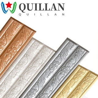 Quillan สติกเกอร์โฟม ลายนูน มีกาวในตัว สําหรับติดขอบผนัง