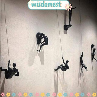 WISDOMEST รูปปั้นประติมากรรมศิลปะ สําหรับตกแต่งผนังห้องนอน ห้องนั่งเล่น