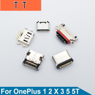  แท่นชาร์จ USB สําหรับ OnePlus One 1 2 X 3 5 5T A0001 A2001 A3000 A5000 A5010 5 ชิ้นต่อล็อต