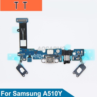  แท่นชาร์จพอร์ต USB สายเคเบิลอ่อน สําหรับ Samsung Galaxy A510Y