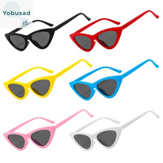 [Yobusad.th] แว่นตากันแดด กรอบขนาดเล็ก กัน UV400 สไตล์วินเทจ สําหรับผู้หญิง และผู้ชาย