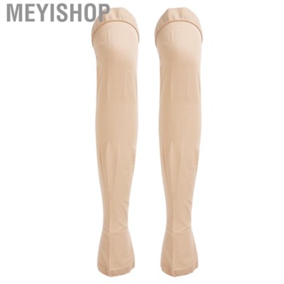 Meyishop High Compression Stockings On The Thigh Open Toe