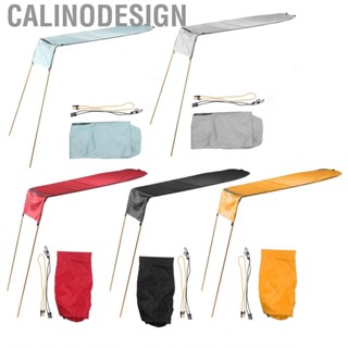 Calinodesign Kayak Shade Canopy Tarp Portable Foldable Boat Awning Set Canoe Sunshade Accessories UV-protection