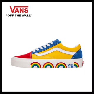 Vans Old Skool รองเท้าลําลอง ข้อสั้น สําหรับผู้ชาย และผู้หญิง