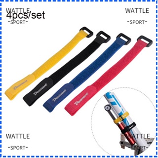 Wattle สายเบรกไนล่อน กันลื่น อุปกรณ์เสริม สําหรับตกปลา 4 ชิ้น