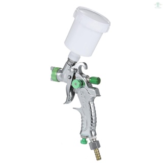 Gravity Feed Air Spray Gun Mini Sprayer Paint Gun with 100ML Cup 1.0mm Nozzle for Painting Car Furniture Wall