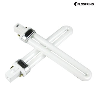 Flospring เครื่องเป่าเล็บยูวี LED 9W รูปตัว U แบบเปลี่ยน สําหรับเครื่องทําเล็บ