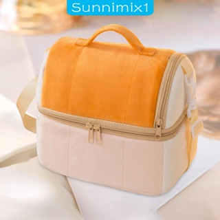 [Sunnimix1] กระเป๋าเครื่องสําอาง แบบพกพา น้ําหนักเบา สําหรับเดินทาง