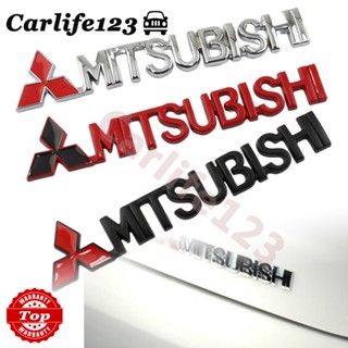 สติกเกอร์โลโก้ MITSUBISHI Lingshuai Yishen Lance Lingyue Golan MITSUBISHI สําหรับติดตกแต่งรถยนต์