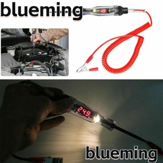 Blueming2 เครื่องทดสอบวงจรไฟฟ้าอัตโนมัติ แบบพกพา พร้อมสายไฟสปริง ทดสอบแรงดันไฟฟ้าต่อเนื่อง สําหรับรถยนต์