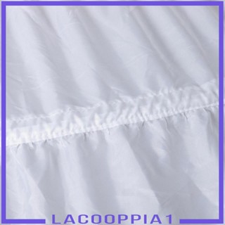 [Lacooppia1] กระโปรงยาว 6 ห่วง สีขาว สไตล์วินเทจ สําหรับเจ้าสาว