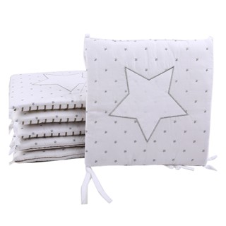 เบาะรองนอน ผ้าฝ้ายผสม ขนาด 30x30 ซม. 6 ชิ้น