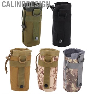 Calinodesign Water Bottle Pouch Adjustable Portable Sports Bag Hands Free for Outdoor Activities