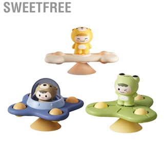 Sweetfree Suction Cup Spinner Toys  Easy To Grip Toddlers Bath Powerful Sucking for 1 3 Years Old Toddler